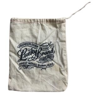 Lucky Brand Duster Drawstring Bag Jewelry Bag